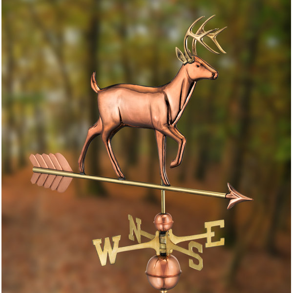 Good Directions White Tail Buck Weathervane & Reviews Wayfair